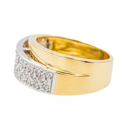 Bague Or jaune Diamant - Castafiore