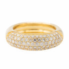 Bague Or jaune Diamant - Castafiore