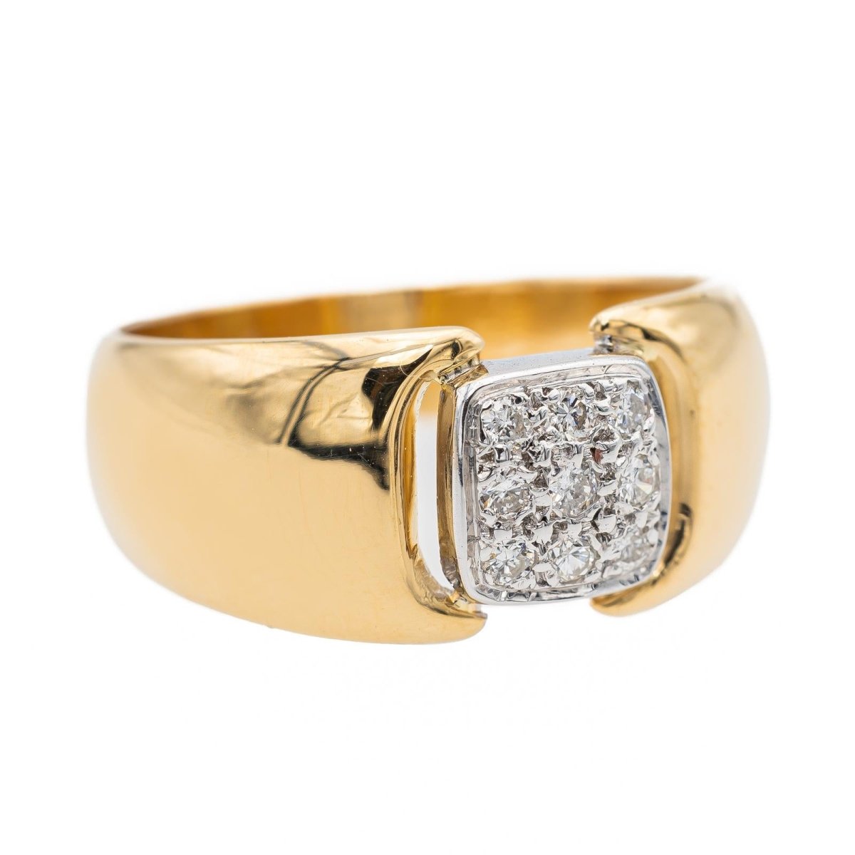 Bague Or jaune Diamant - Castafiore