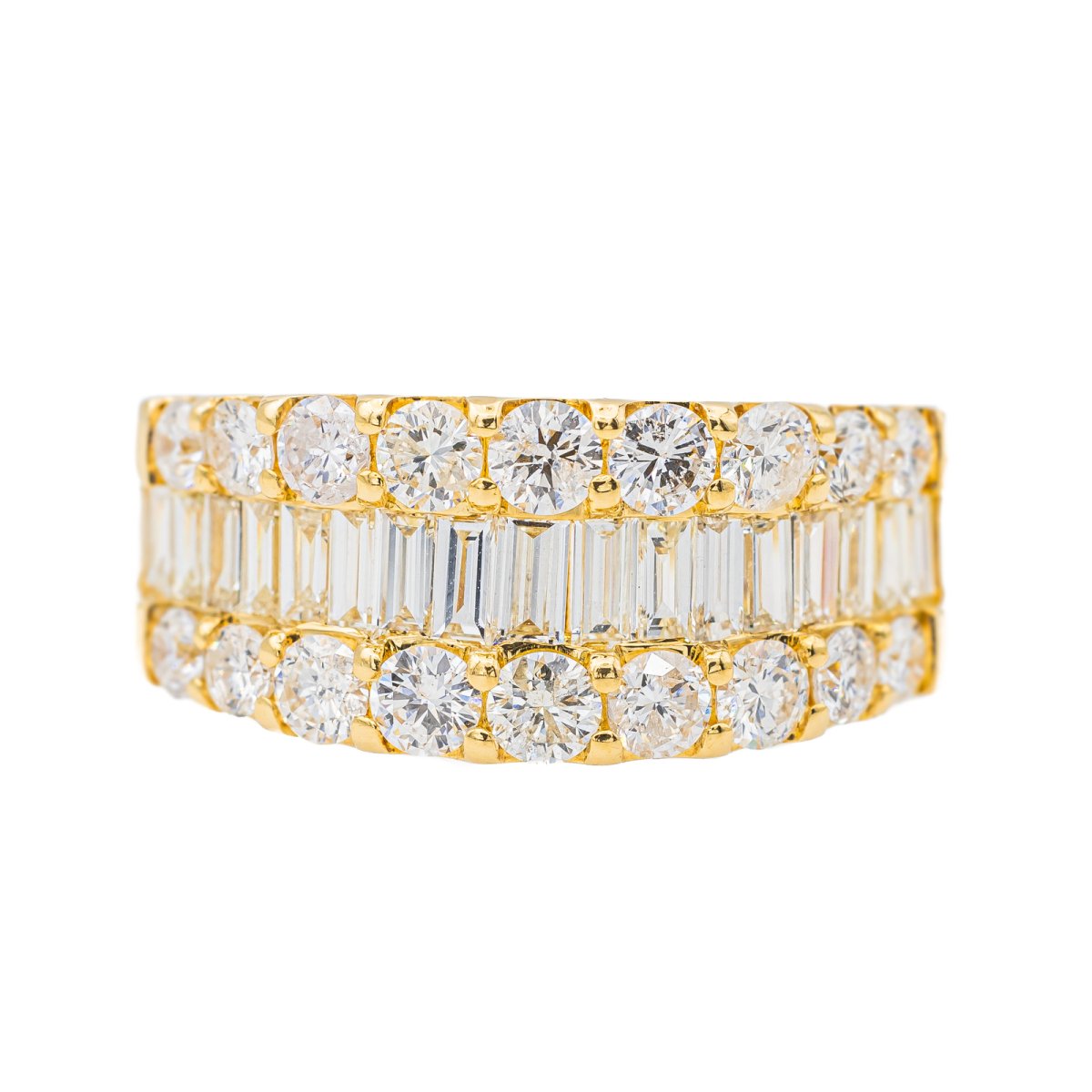 Bague Or jaune Diamant - Castafiore