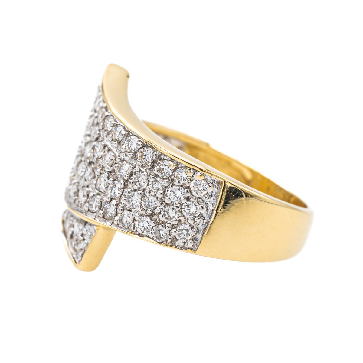 Bague Or jaune Diamant - Castafiore