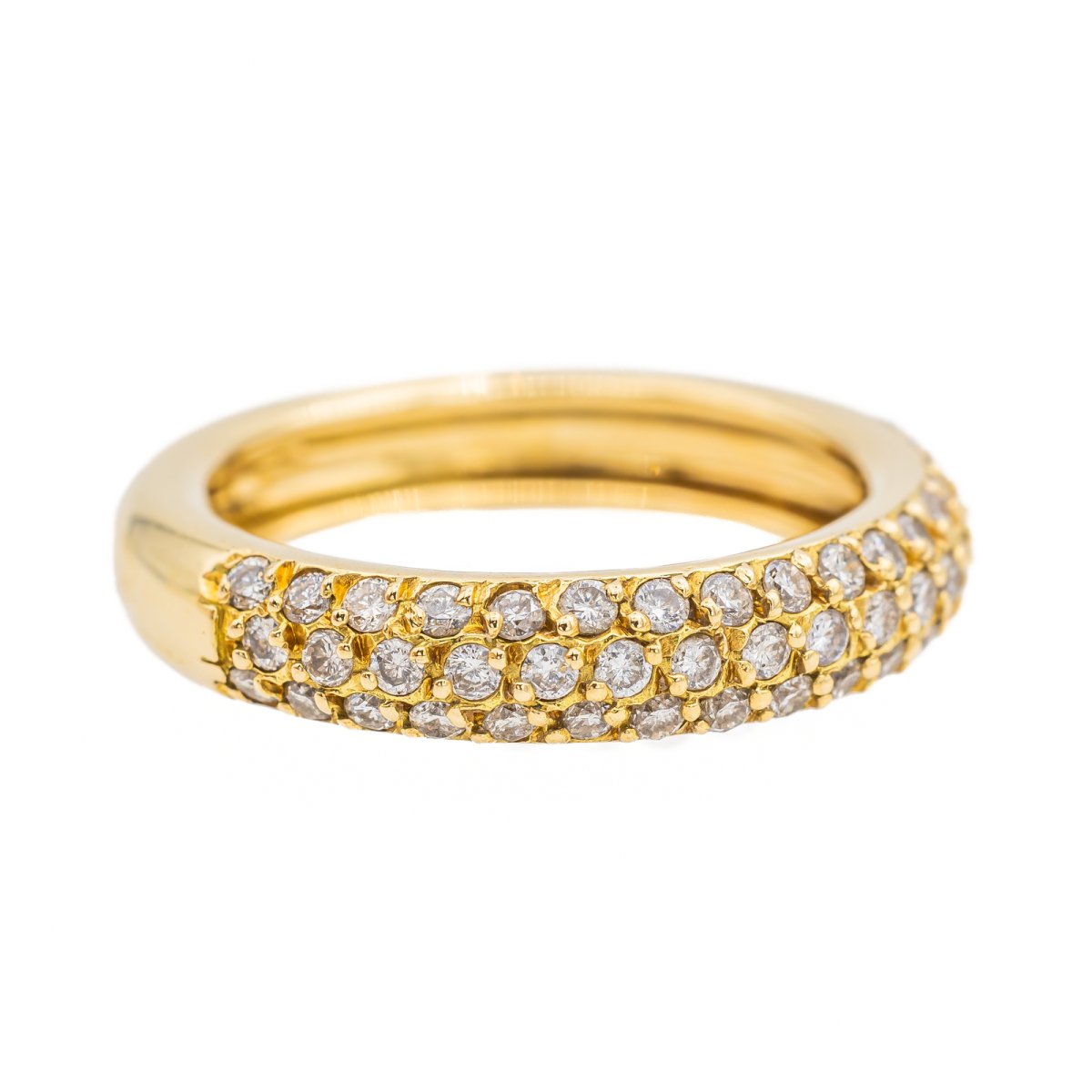 Bague Or jaune Diamant - Castafiore