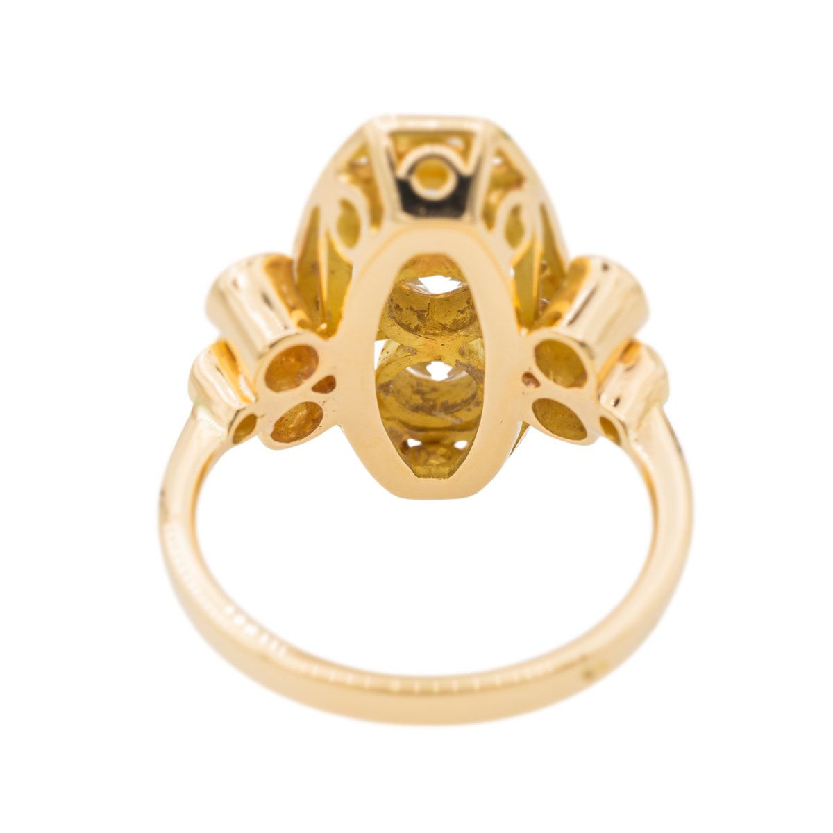 Bague Or jaune Diamant - Castafiore