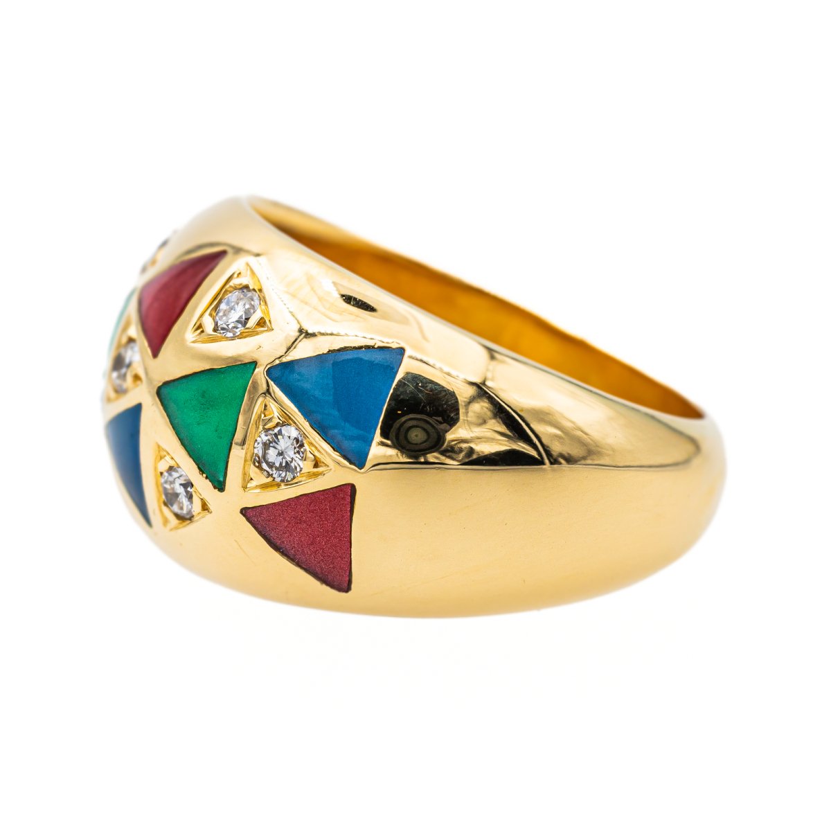 Bague Or jaune Diamant - Castafiore