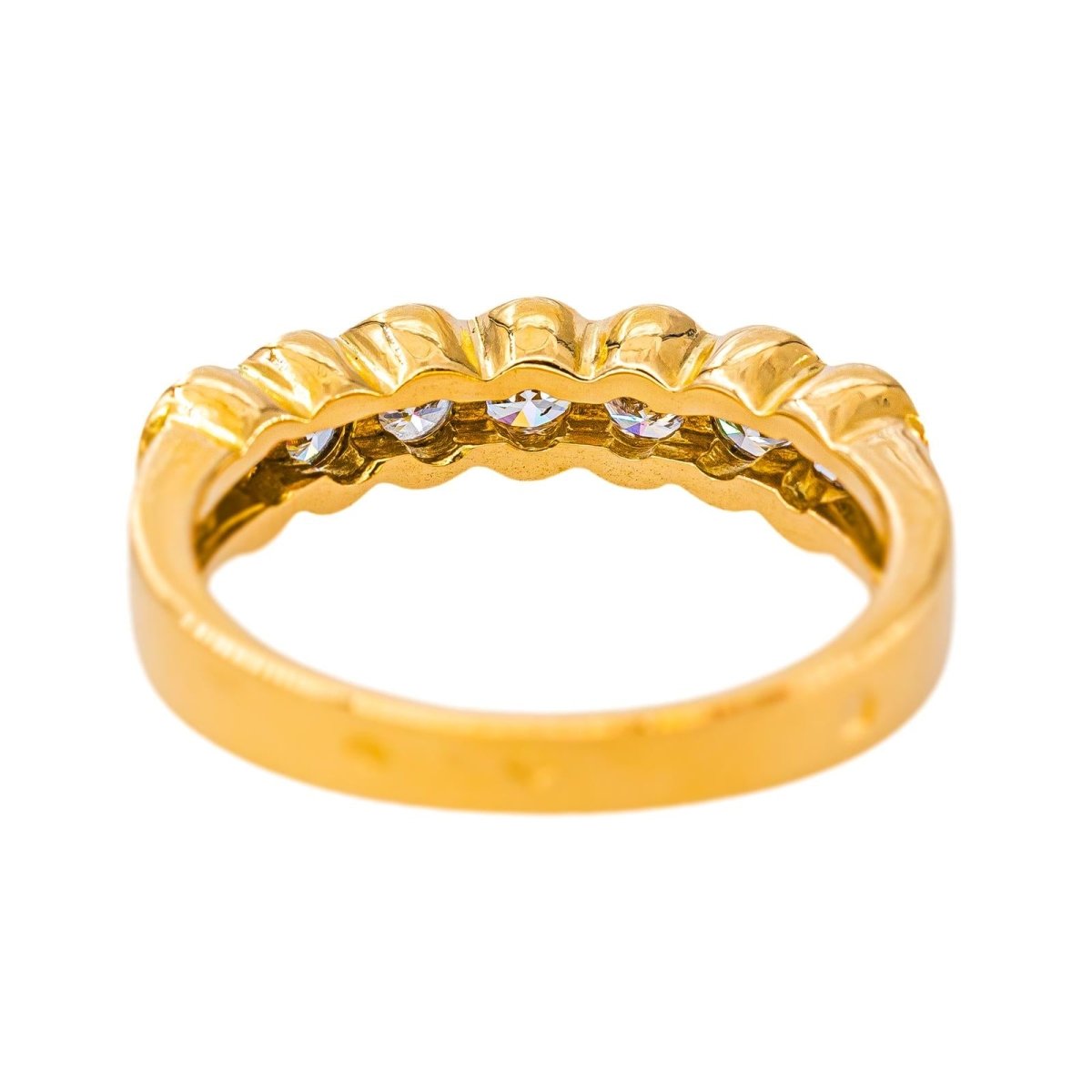 Bague Or jaune Diamant - Castafiore