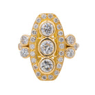 Bague Or jaune Diamant - Castafiore