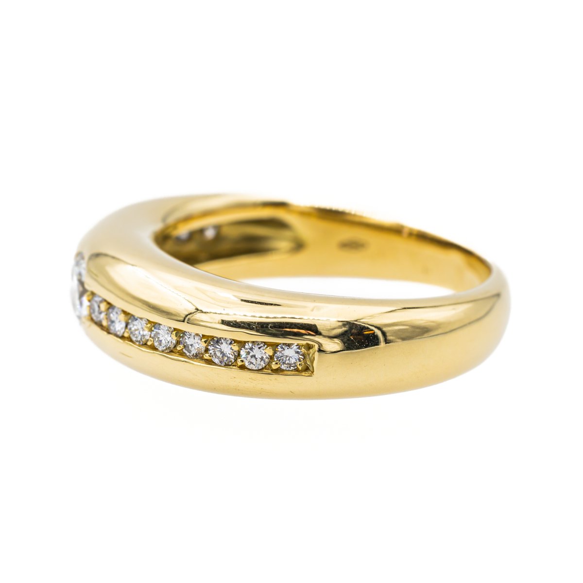 Bague Or jaune Diamant - Castafiore