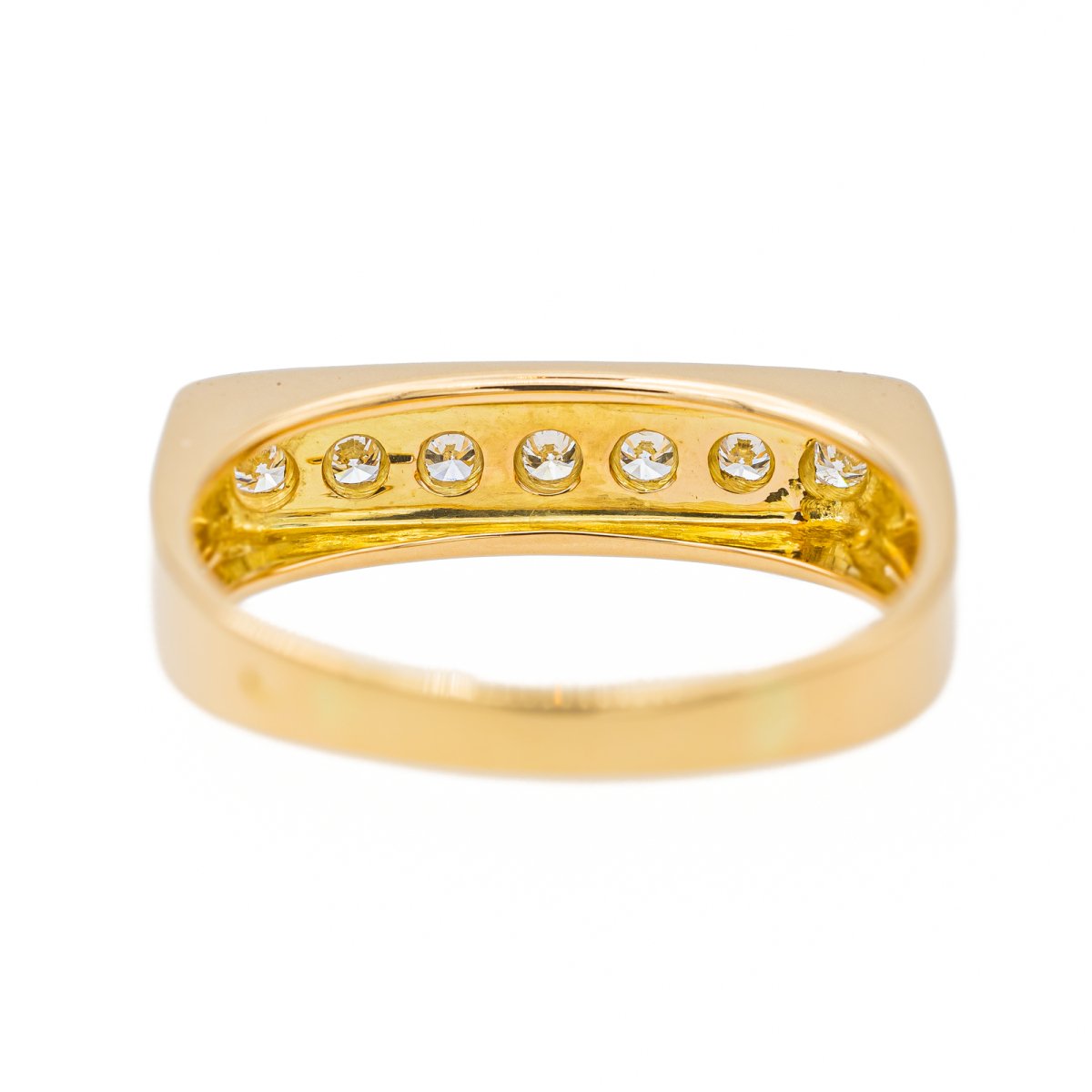 Bague Or jaune Diamant - Castafiore