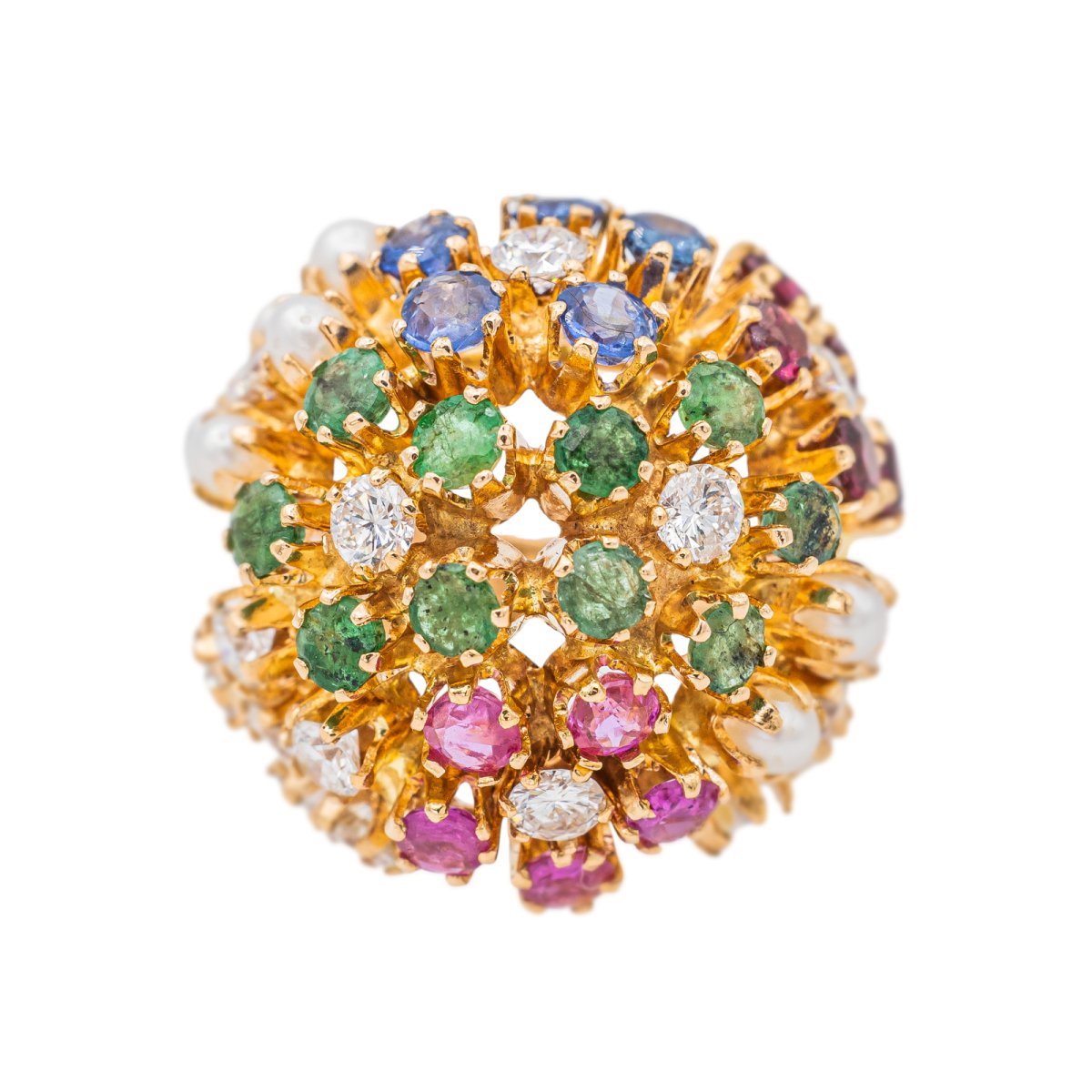 Bague Or jaune Diamant - Castafiore