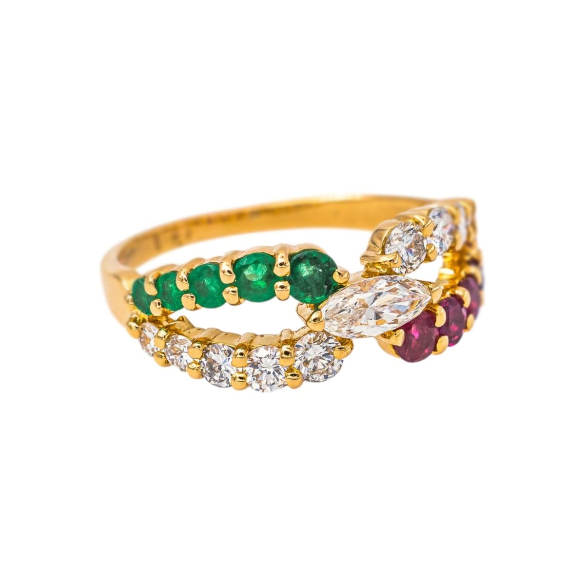 Bague Or jaune Diamant - Castafiore