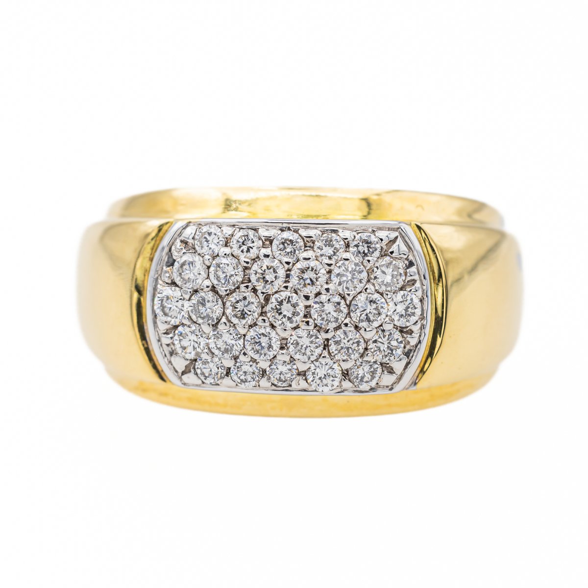 Bague Or jaune Diamant - Castafiore