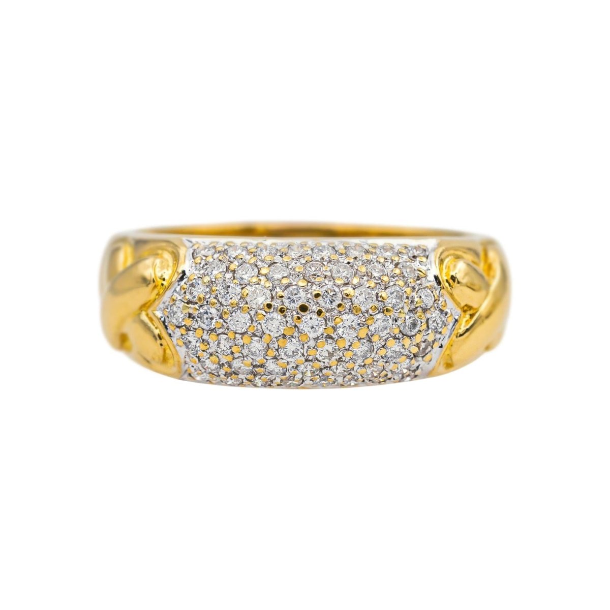 Bague Or jaune Diamant - Castafiore