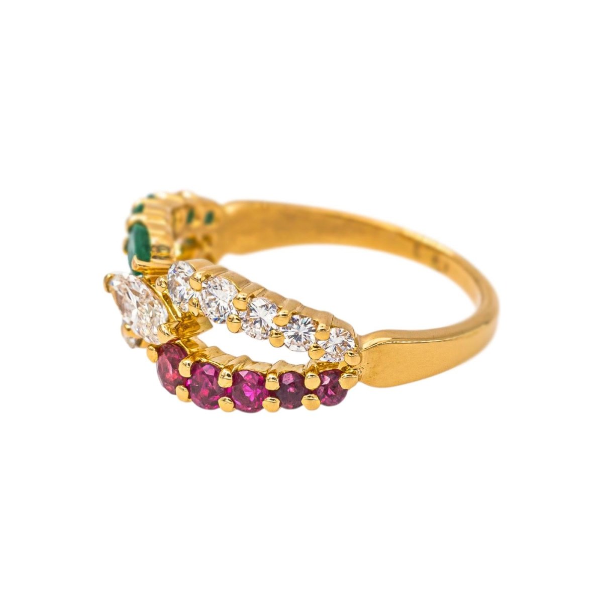 Bague Or jaune Diamant - Castafiore