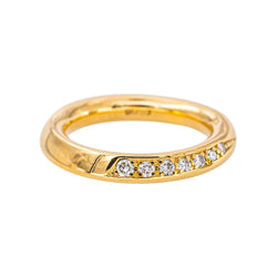 Bague Or jaune Diamant - Castafiore