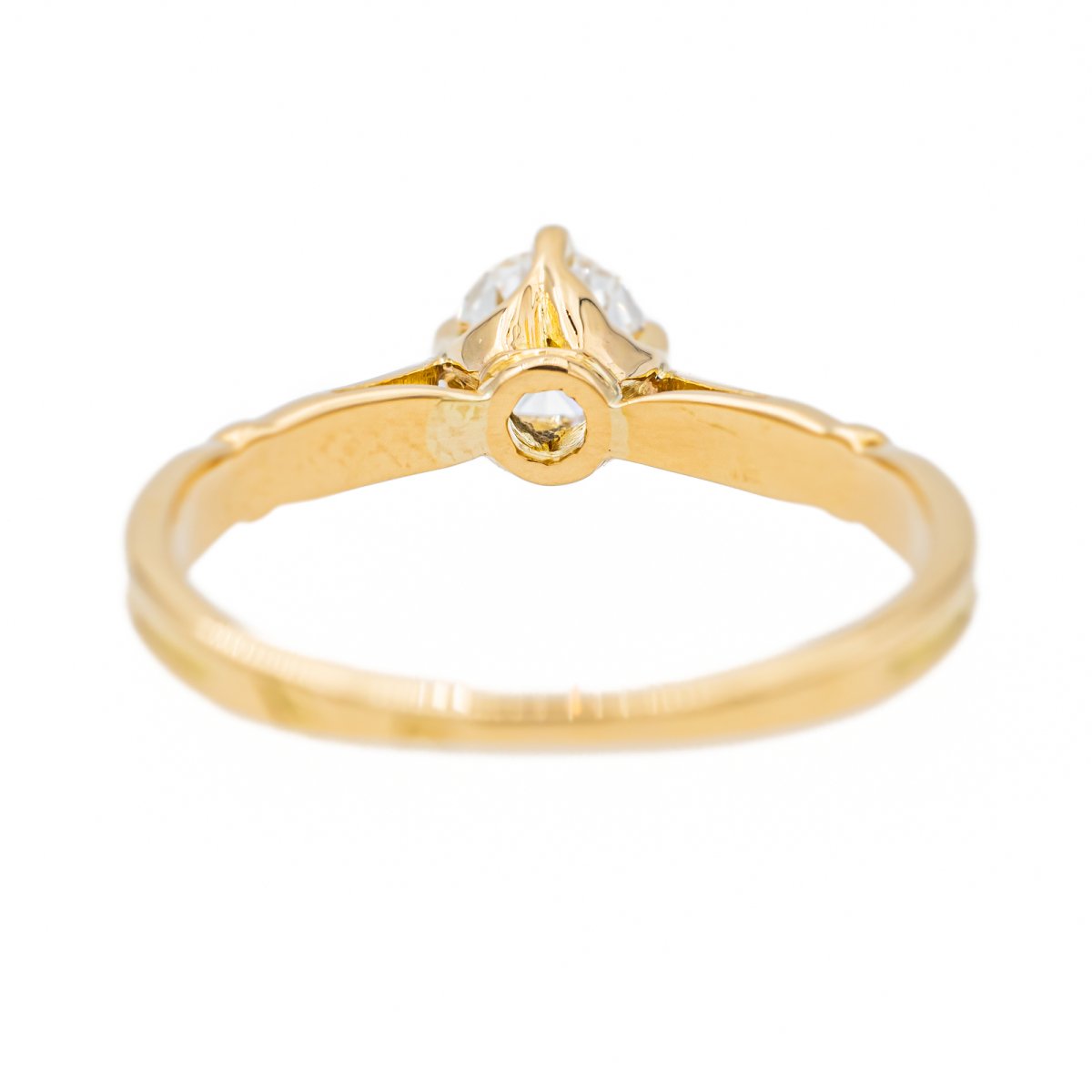 Bague Or jaune Diamant - Castafiore