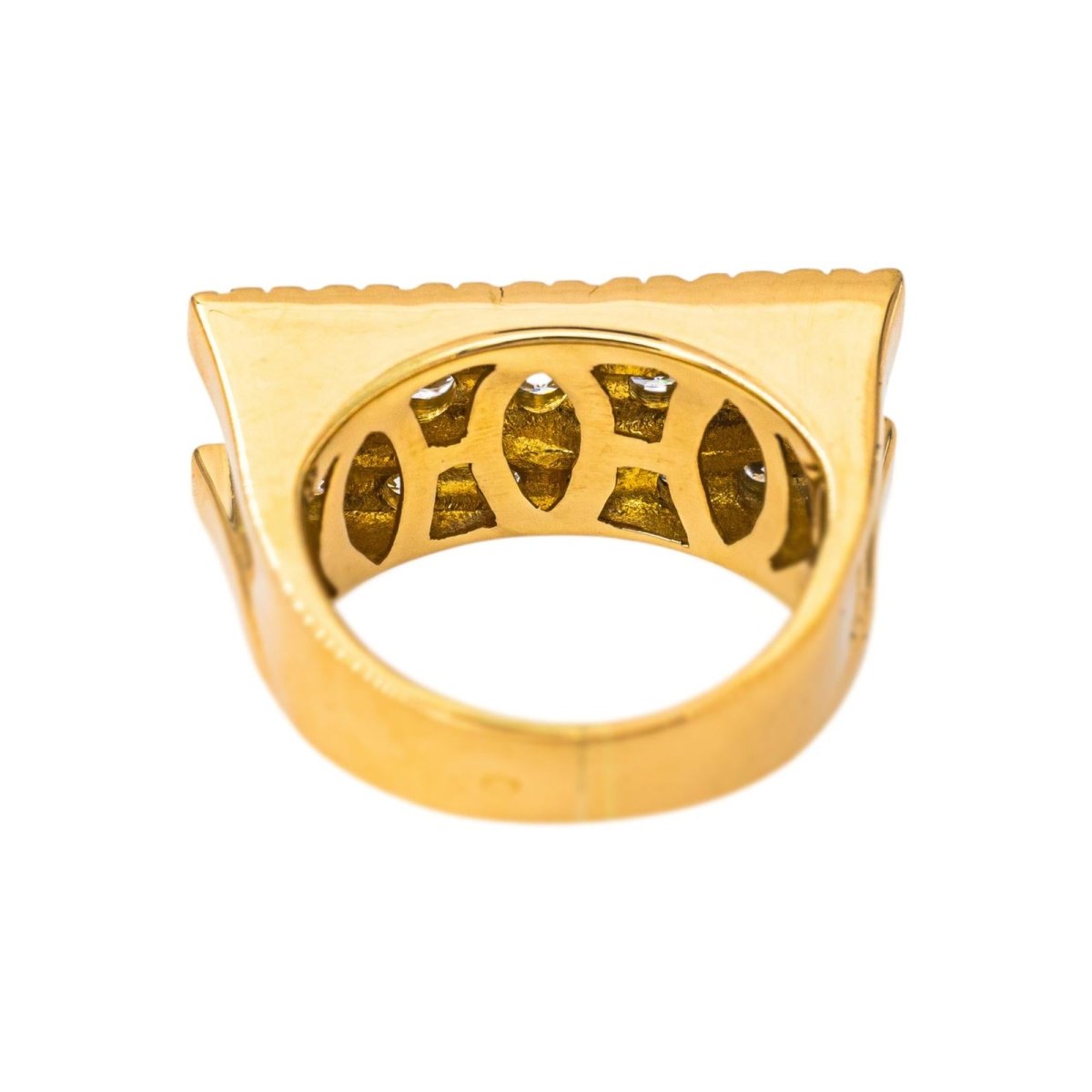 Bague Or jaune Diamant - Castafiore