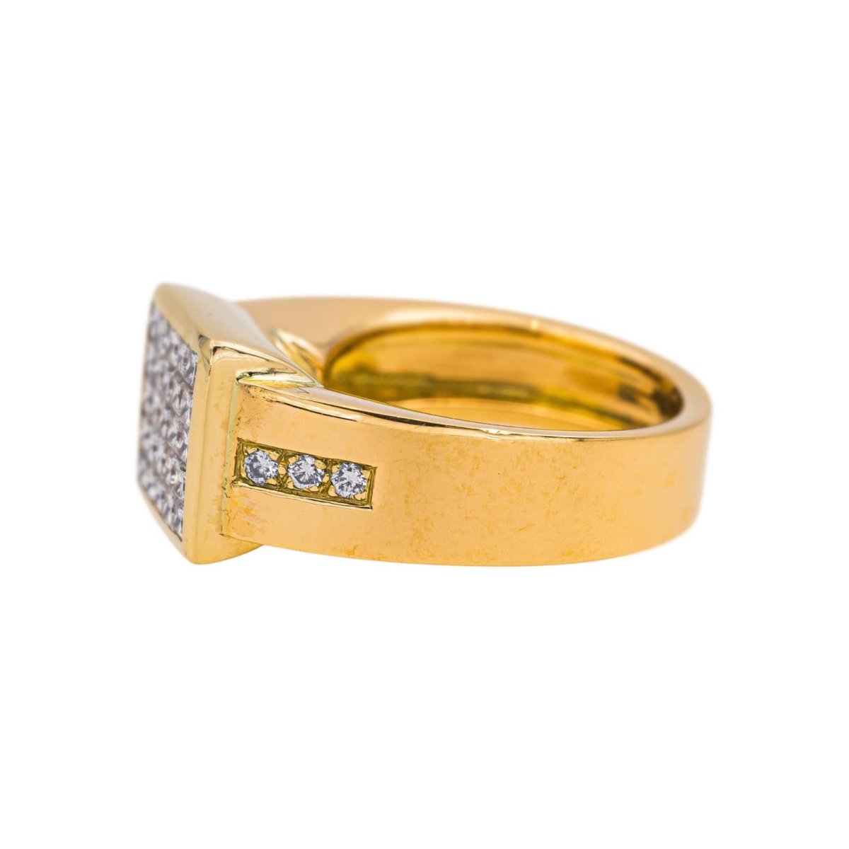 Bague Or jaune Diamant - Castafiore