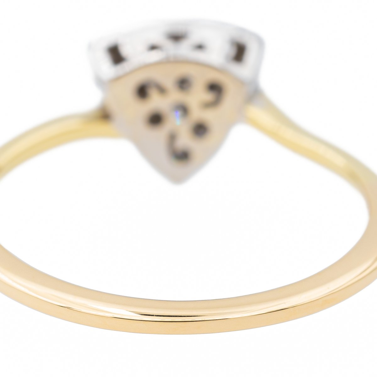 Bague Or jaune Diamant - Castafiore