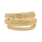 Bague Or jaune Diamant - Castafiore