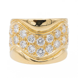 Bague Or jaune Diamant - Castafiore