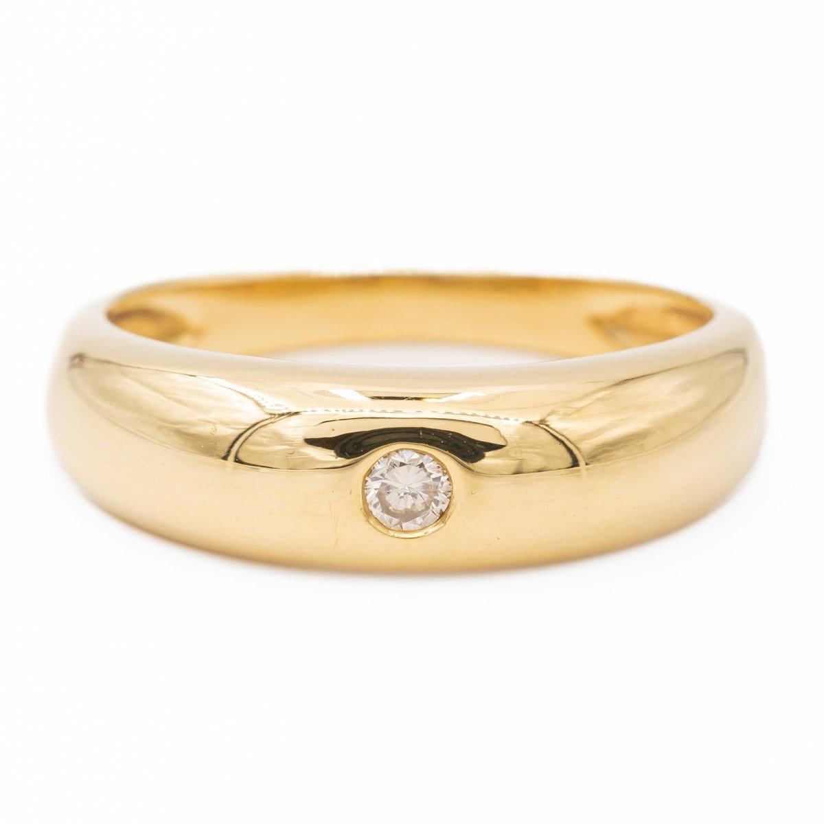 Bague Or jaune Diamant - Castafiore