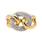 Bague Or jaune Diamant - Castafiore