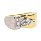 Bague Or jaune Diamant - Castafiore