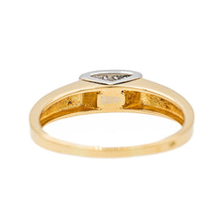 Bague Or jaune Diamant - Castafiore