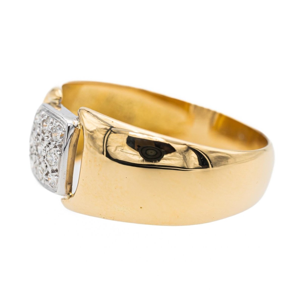 Bague Or jaune Diamant - Castafiore