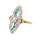 Bague Or jaune Diamant - Castafiore