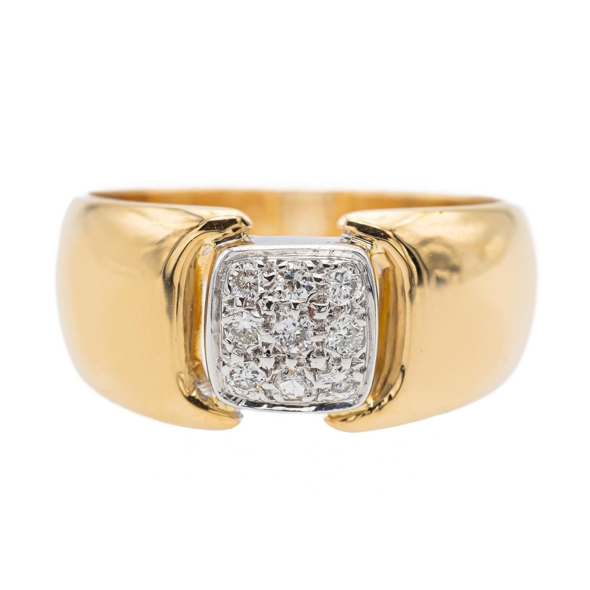 Bague Or jaune Diamant - Castafiore