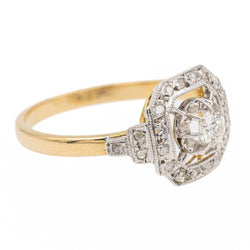 Bague Or jaune Diamant - Castafiore