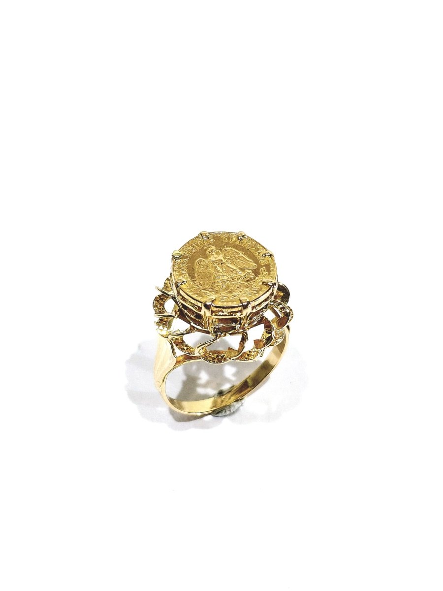 Bague or jaune Dos Pesos - Castafiore