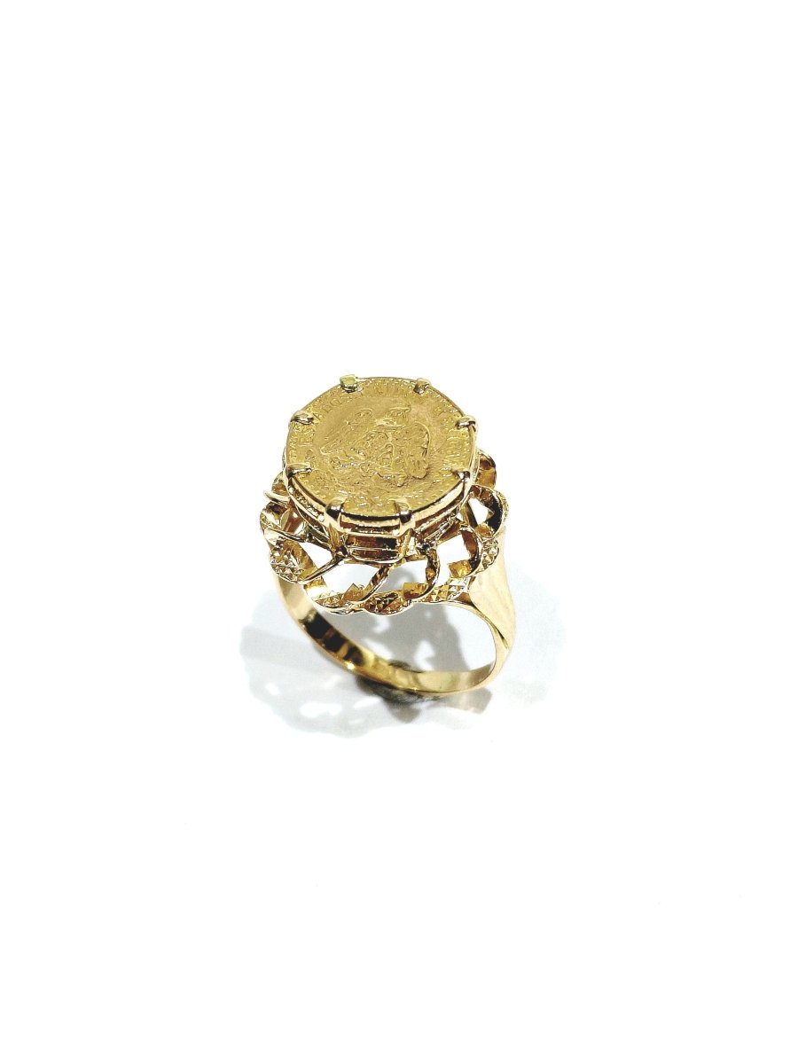 Bague or jaune Dos Pesos - Castafiore