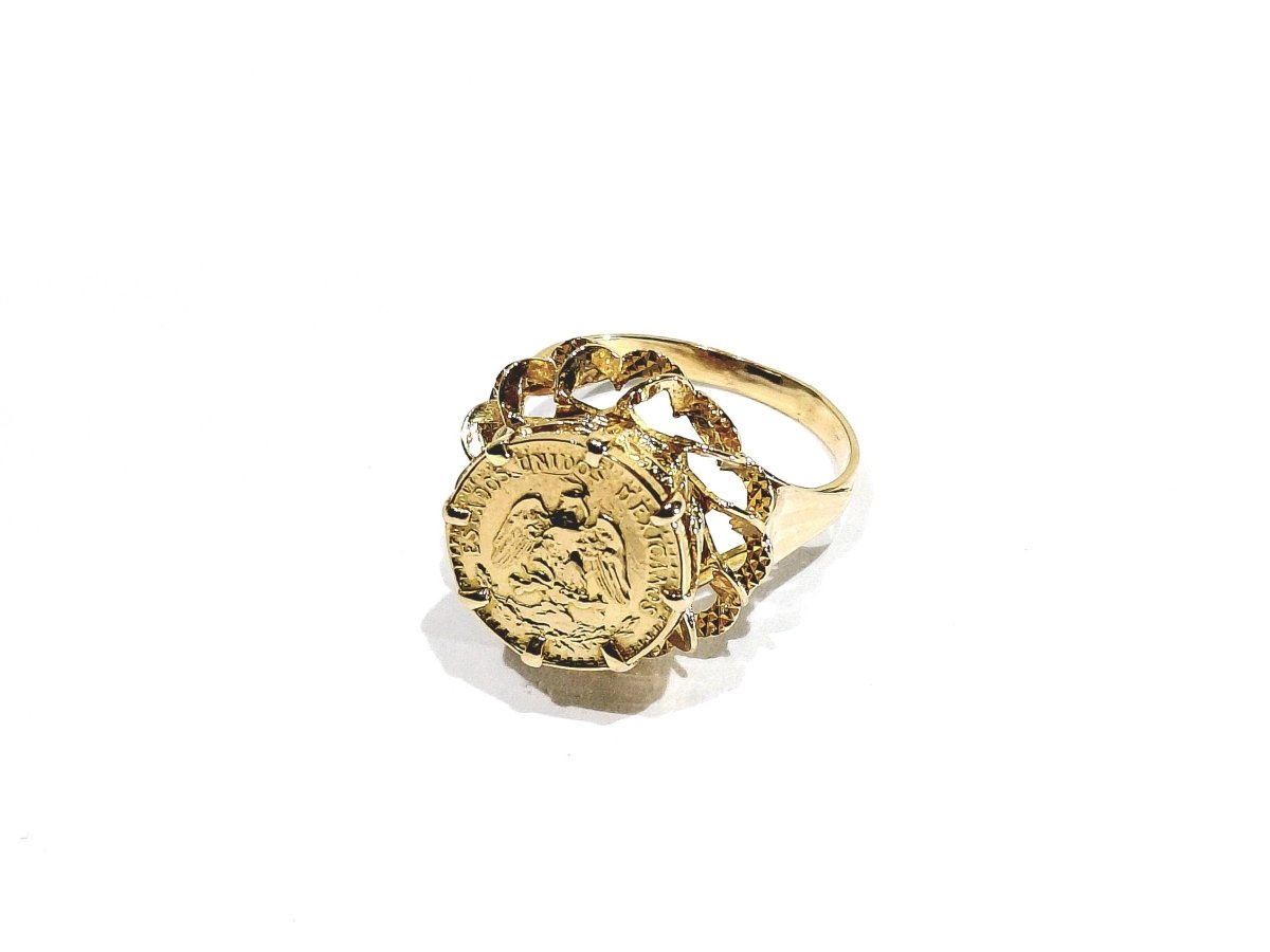 Bague or jaune Dos Pesos - Castafiore
