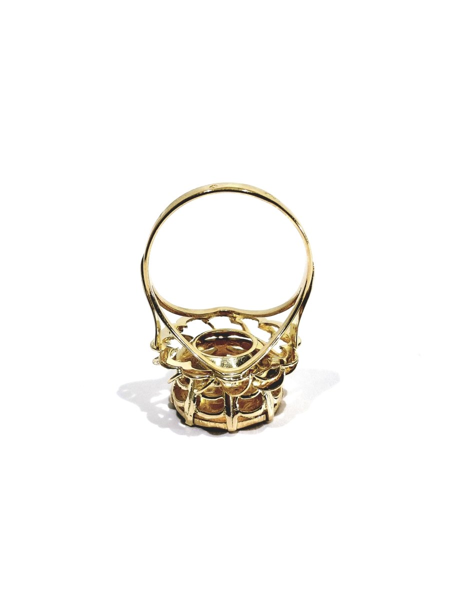 Bague or jaune Dos Pesos - Castafiore