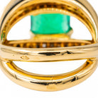 Bague Or jaune Emeraude - Castafiore