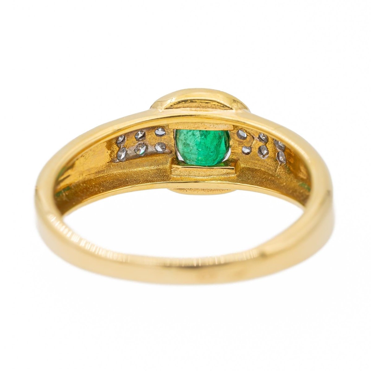 Bague Or jaune Emeraude - Castafiore