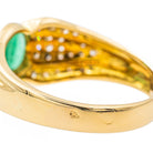 Bague Or jaune Emeraude - Castafiore