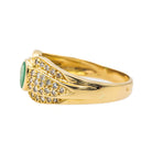 Bague Or jaune Emeraude - Castafiore