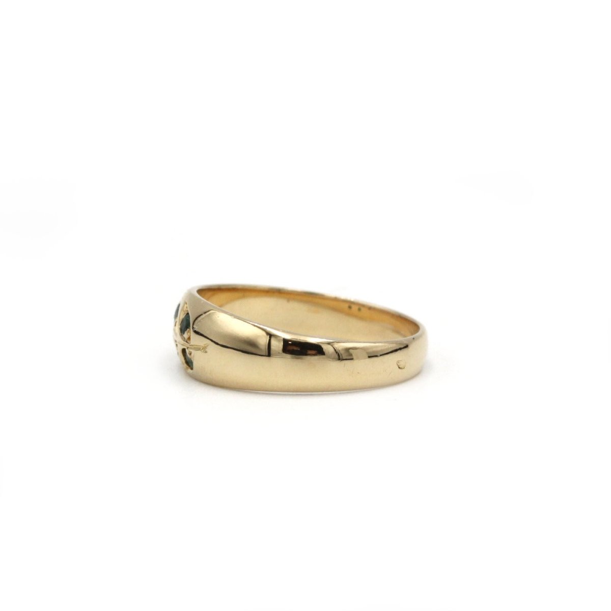 Bague - Or jaune & Emeraudes - Castafiore