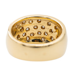 Bague or jaune et diamant - Castafiore