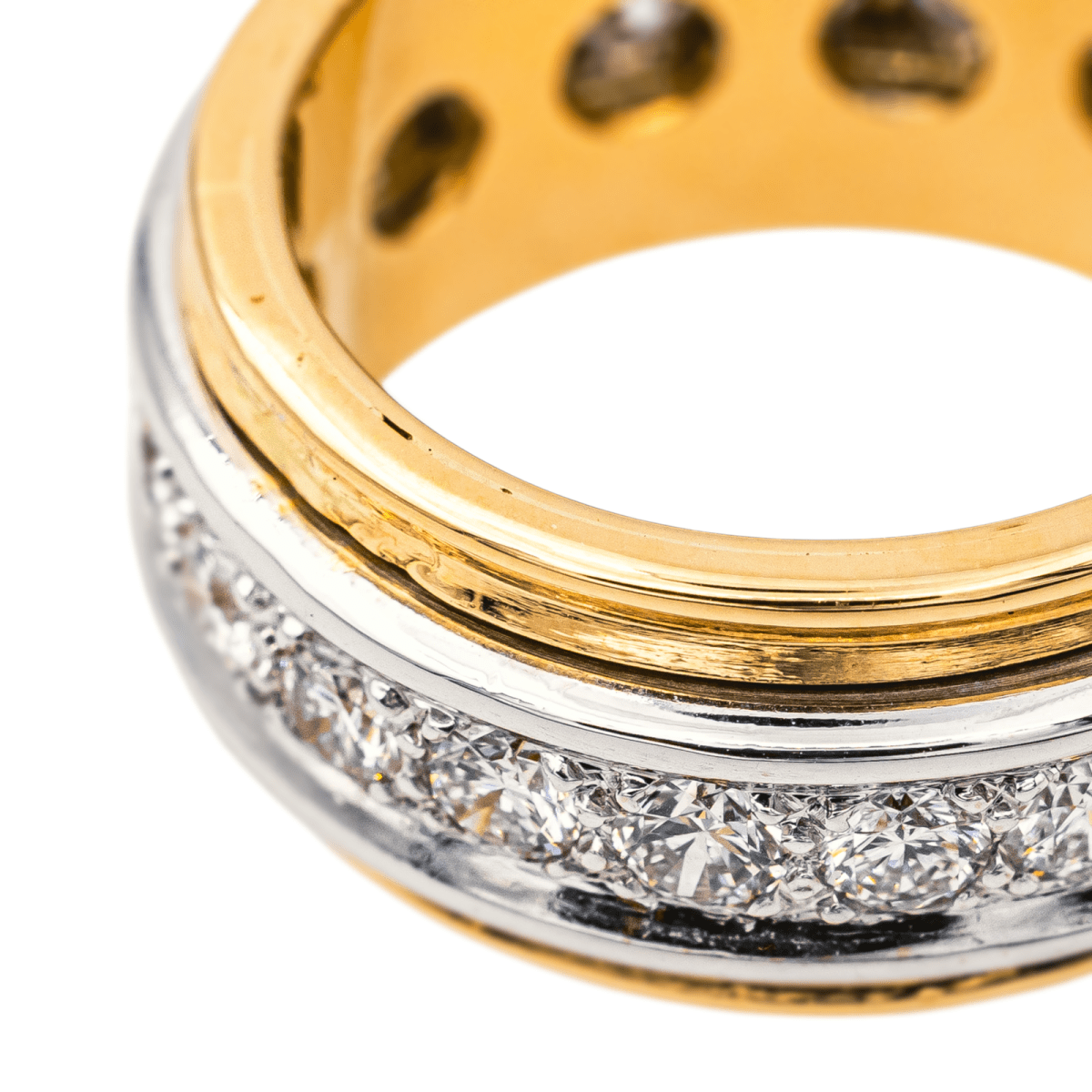 Bague Or jaune et Diamant - Castafiore