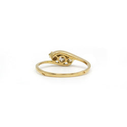Bague - Or jaune et diamants - Castafiore