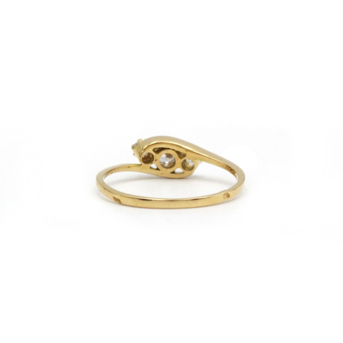 Bague - Or jaune et diamants - Castafiore