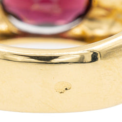 Bague Or jaune Grenat Almandin - Castafiore