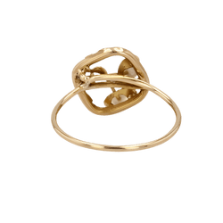 Bague or jaune, or rose et perle - Castafiore
