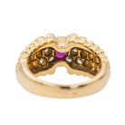 Bague Or jaune Rubis - Castafiore