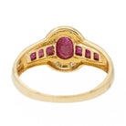 Bague Or jaune Rubis - Castafiore