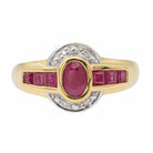 Bague Or jaune Rubis - Castafiore